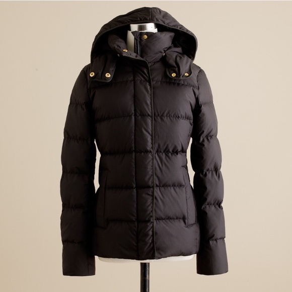 JCREW M BLACK WONDERLAND PUFFER - Picture 3 of 3